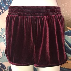 Velvet Shorts